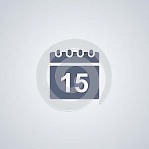 Calender, Data, vector best flat icon