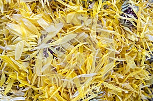 Calendula flower tea