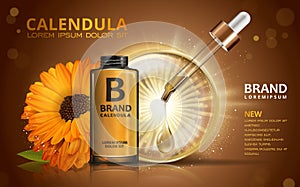 Calendula skin toner ads