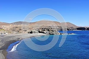 Caleta Negra in Fuerteventura, Spain