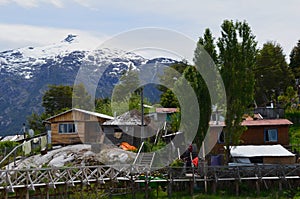 Caleta Tortel, a tiny coastal hamlet located in the midst of Aysen Southern Chileâ€™s fjords