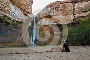 Calf Creek Falls, Calf Creek Canyon, Grand Staircase-Escalante N