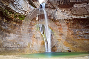 Calf Creek waterfalls