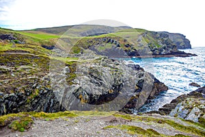 Calf Sound landscape in the Isle of Man