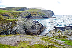 Calf Sound landscape in the Isle of Man