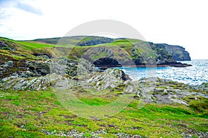 Calf Sound landscape in the Isle of Man