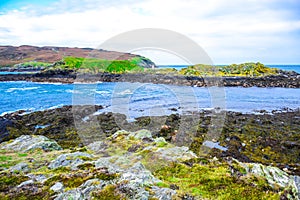 Calf Sound landscape in the Isle of Man