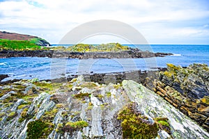 Calf Sound landscape in the Isle of Man