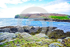 Calf Sound landscape in the Isle of Man