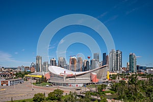 Scotiabank Saddledome in Calgary, Alberta