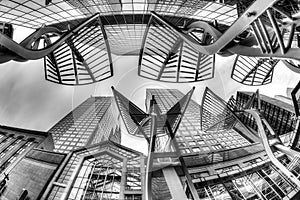 Calgary Downtown Skyscrapers on Stephen Avenue