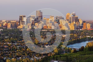 Calgary - panorama of city