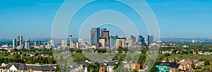 Calgary - panorama of city photo