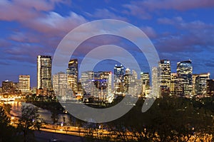 Calgary - panorama of city