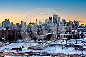 Calgary skyline, Alberta, Canada.