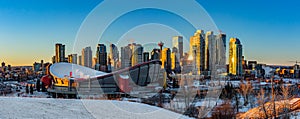 Calgary skyline, Alberta, Canada.