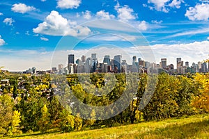 Calgary in sunny day, Canada