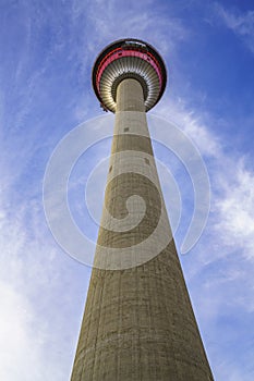 The Calgary Tower in Downtown Calgary, Alberta
