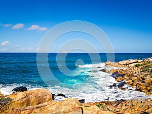 Calhetas beach on interior of Pernambuco, Brazil.