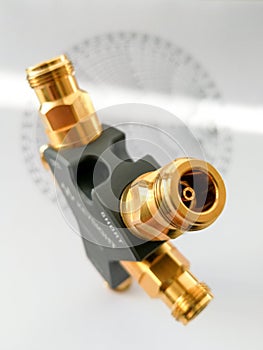 Calibration kit for RF VNA in front of Smith chart