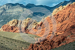 The Calico Hills in Red Rock Canyon National Conservation Area, Nevada, USA