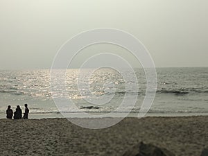 Calicut beach