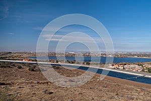 The California Aqueduct at Palmdale photo