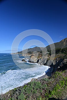 California central coast beach. Big Sur, USA