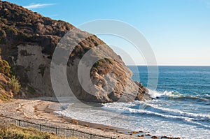 California Coast with Cliffs