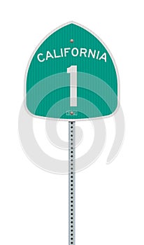 California State Highway road sign
