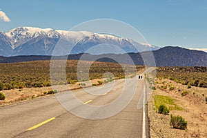 California landscape along the highway, Benton, USA