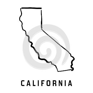 California map shape