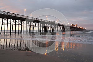 California Oceanside pier