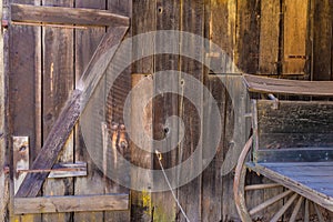 California old far west wooden textures