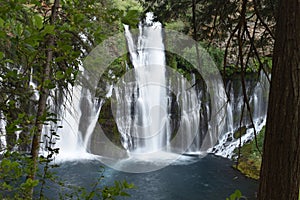 California Paradise,, Waterfall at McArthur Burney Falls Memorial State Park