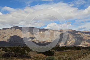 California Park Series - Anza-Borrego State Park - Desert Mountains and Clouds