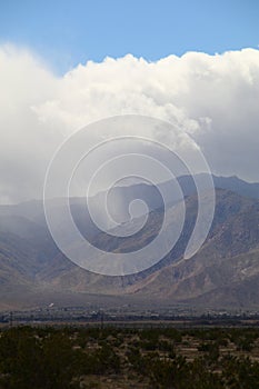 California Park Series - Anza-Borrego State Park - Desert Mountains and Clouds