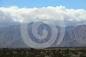 California Park Series - Anza-Borrego State Park - Desert Mountains and Clouds