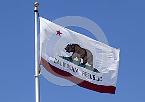 California Republic State Flag