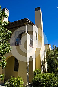 California residence chimney