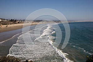 California sand beach