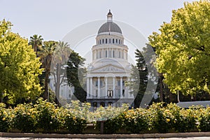 California State Capitol building in Sacramento photo