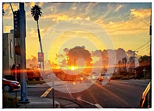 California Street Sunset