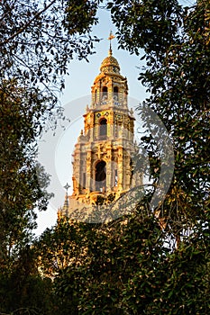 California tower in Balboa park