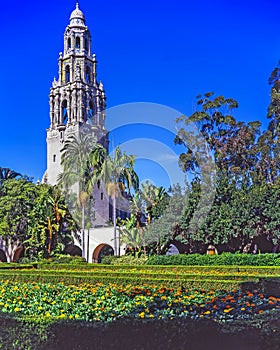 California Tower in Balboa Park, San Diego