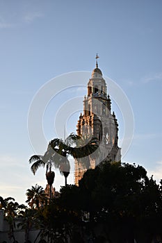 The California Tower in San Diego