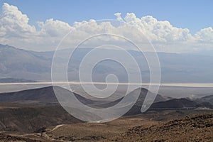 California, View Into Panamint Valley from Inyo Mountain Range