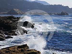 Californian ocean shore