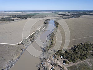 Caliguel lagoon near Condamine Queensland