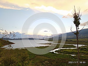 Calima Lake landscape photo